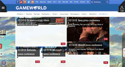 Desktop Screenshot of gameworld.gr