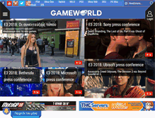 Tablet Screenshot of gameworld.gr